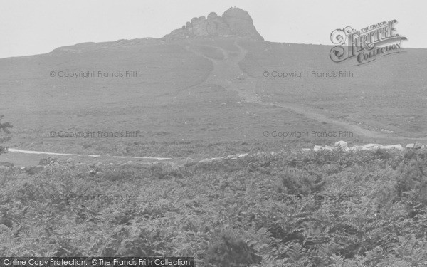 Photo of Haytor Vale, View Of The Rocks 1920
