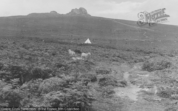 Photo of Haytor Vale, View Of The Rocks 1920
