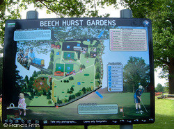 Beech Hurst Garden Plaque 2005, Haywards Heath