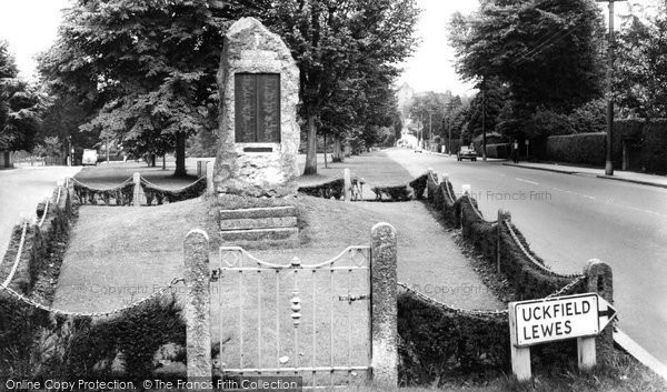 Photo of Haywards Heath, Memorial Stone c.1960