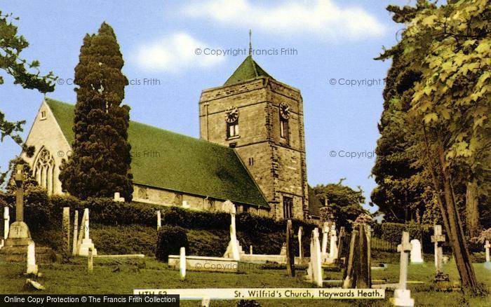 Photo of Haywards Heath, St Wilfrid's Church 1963