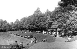 Haywards Heath, the Recreation Ground c1950
