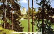 Victoria Park And St Wilfrid's Church c.1960, Haywards Heath