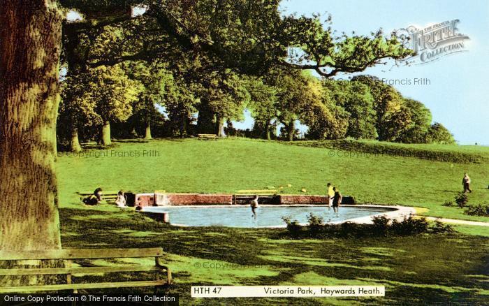 Photo of Haywards Heath, Victoria Park c.1960