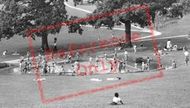 Victoria Park Paddling Pool c.1960, Haywards Heath