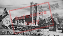 The Church c.1955, Hazelbury Bryan