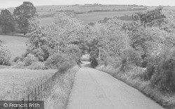 The Hills Near Woolland c.1960, Hazelbury Bryan