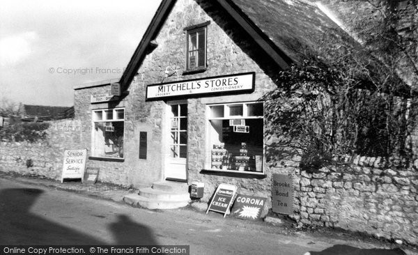 Photo of Hazelbury Bryan, The Post Office c.1960