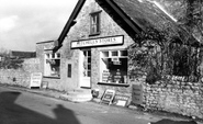 The Post Office c.1960, Hazelbury Bryan