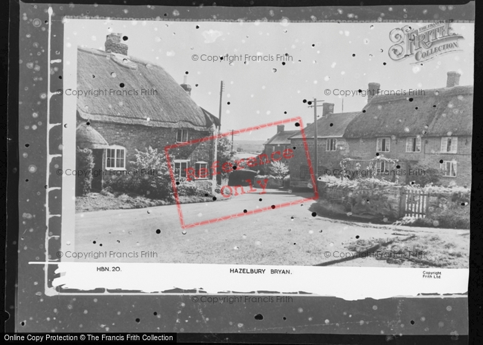 Photo of Hazelbury Bryan, The Village c.1960