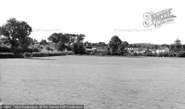 Photo of Hazelbury Bryan, View From The Playing Field c.1960