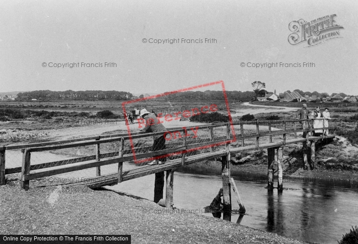 Photo of Heacham, Footbridge 1908