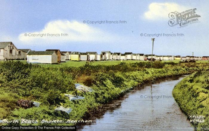 Photo of Heacham, North Beach Chalets c.1955