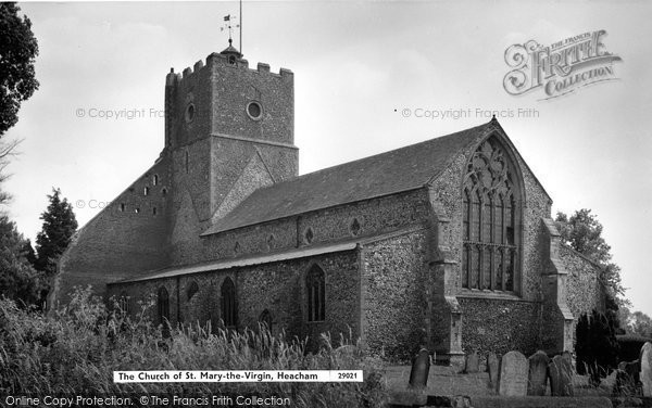 Photo of Heacham, The Church Of St Mary The Virgin c.1960