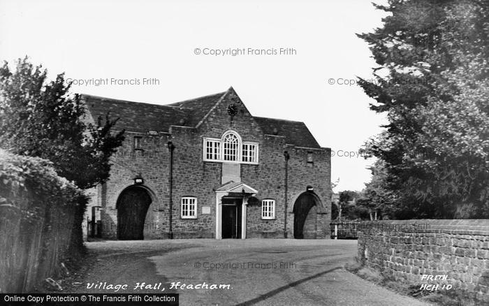 Photo of Heacham, Village Hall c.1955