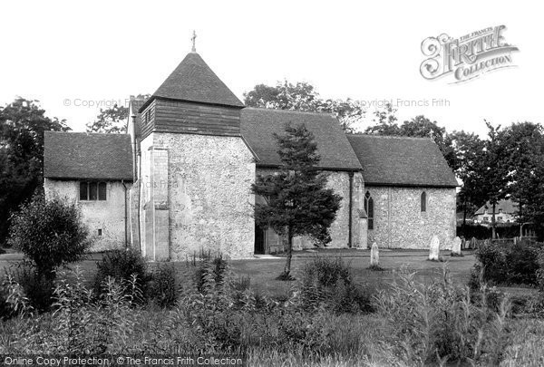 Photo of Headbourne Worthy, St Swithun's Church 1912