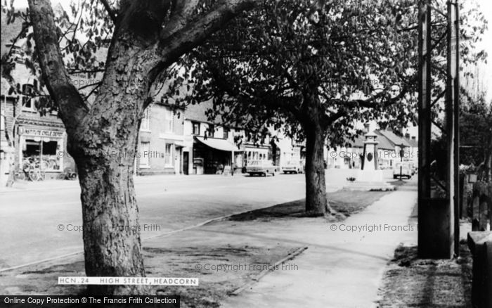 Photo of Headcorn, High Street c.1960