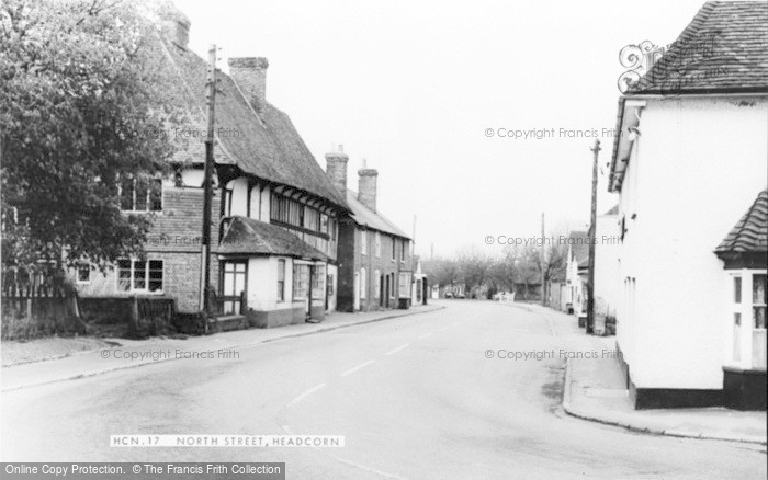 Photo of Headcorn, North Street c.1960