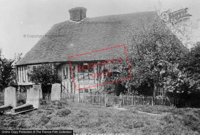 Photo of Headcorn, Old Cottage 1903