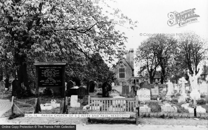 Photo of Headcorn, Parish Church Of St Peter And St Paul c.1960