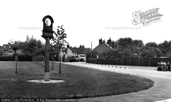 Photo of Headcorn, Village Sign, Days Green c.1955