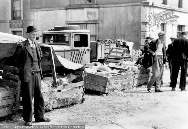 Photo of Headford, Market Day c.1955