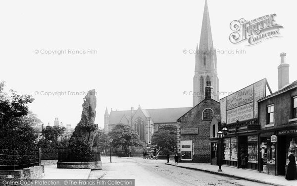 Photo of Headingley, St Michael's Church And The Shire Oak 1897