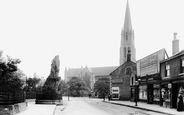 St Michael's Church And The Shire Oak 1897, Headingley