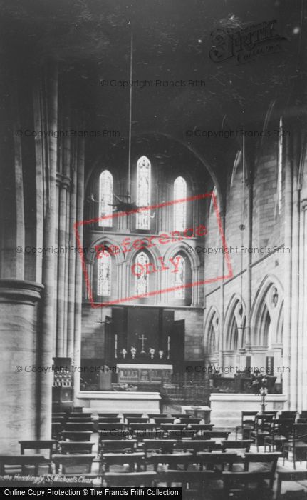 Photo of Headingley, St Michael's Church Interior 1888