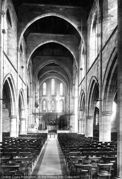 Photo of Headingley, The Church, Nave East 1891