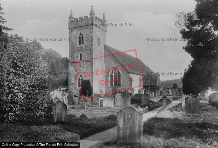 Photo of Headley, All Saints Church 1931