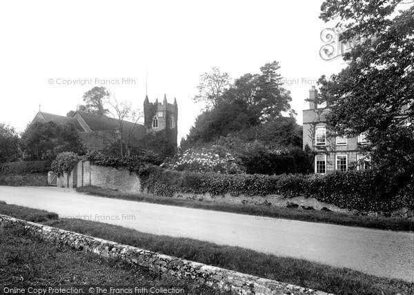 Photo of Headley, All Saints Church And Rectory 1925