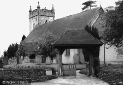 All Saints Church c.1955, Headley