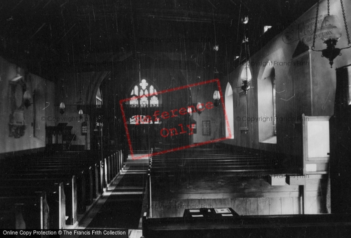 Photo of Headley, All Saints Church, Nave 1931