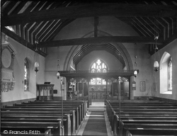 All Saints Church, Nave 1931, Headley