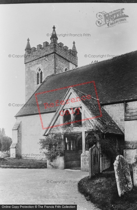 Photo of Headley, All Saints Church Porch 1931