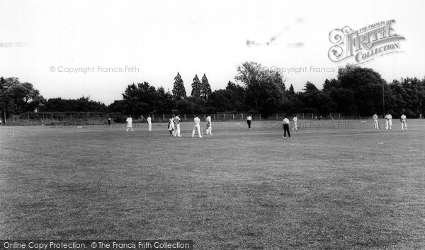 Photo of Headley, Cricket Ground c.1960