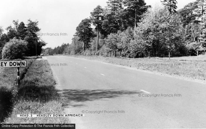 Photo of Headley Down, The Approach c.1955