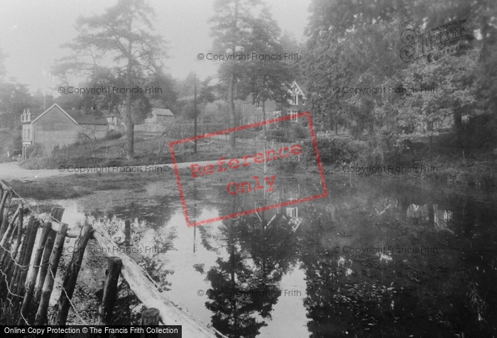 Photo of Headley, Fuller's Vale Pond 1931