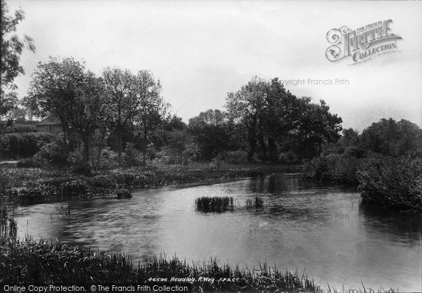 Photo of Headley, River Wey 1901