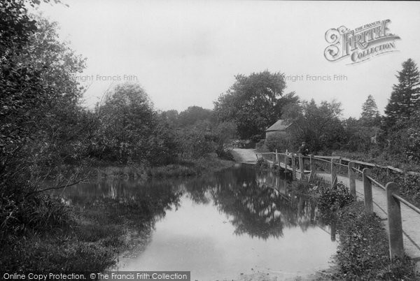 Photo of Headley, River Wey 1901