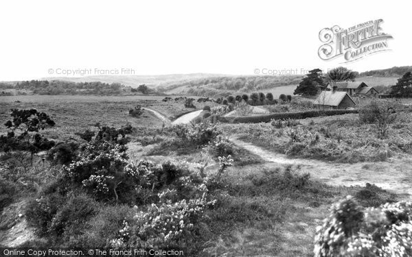 Photo of Headley, View Across Headley Heath 1932