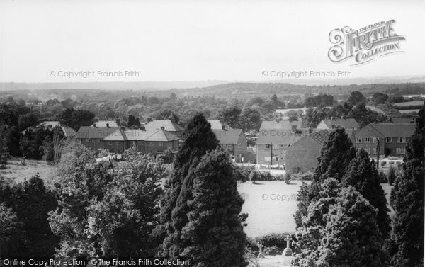 Photo of Headley, View From The Church Tower c.1955