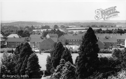 Headley, view from the Church Tower c1955
