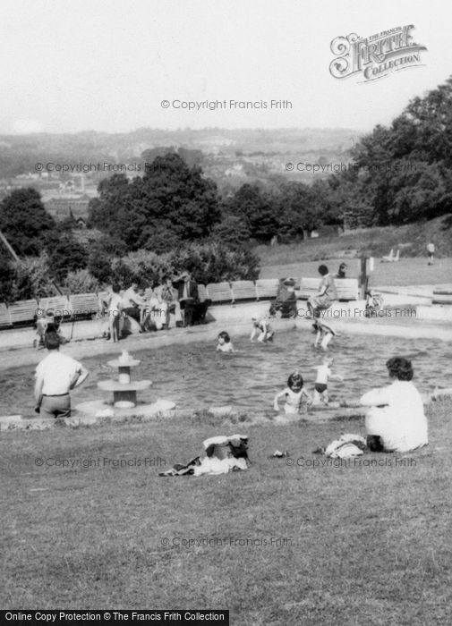 Photo of Heanor, Paddling Pool c.1960