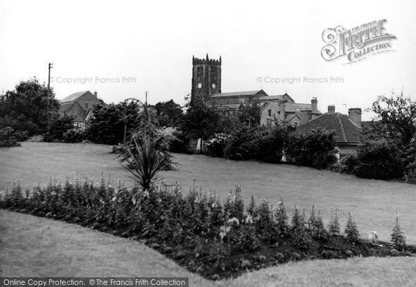 Photo of Heanor, Park And St Lawrence's Church c.1960