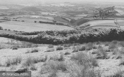 View From Simonsbath Road c.1955, Heasley Mill