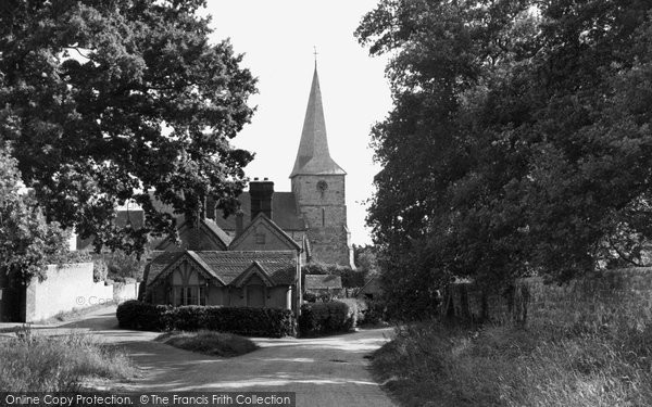 Photo of Heathfield, All Saints Church c.1955