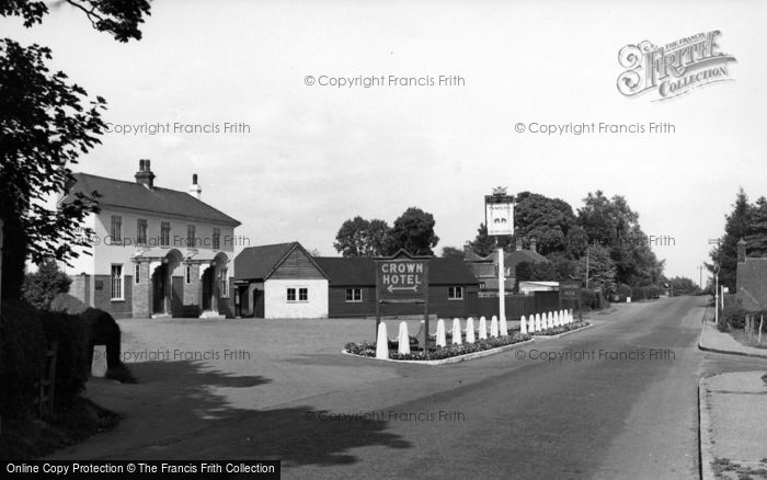 Photo of Heathfield, The Burwash Road c.1955