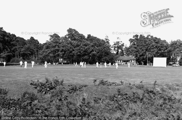 Photo of Heathfield, The Cricket Field c.1955